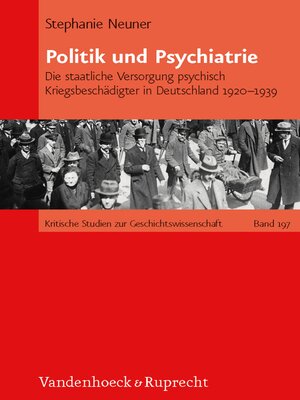 cover image of Politik und Psychiatrie